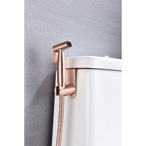 Spruzzatore Bidet Portatile in Acciaio Inossidabile, Kit Spruzzatore per Bagno Facile da Installare con Tubo di Attacco per WC e Panni - Product Image 6