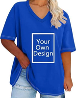 T-shirt personnalisé pour femme grande taille, imprimé lettres, col rond, manches courtes, tendance sport, respirant, vente en gros directe usine BD