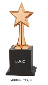 •Stylish <b>star</b> trophy <b>designed</b> for success celebrations - Product Image 4