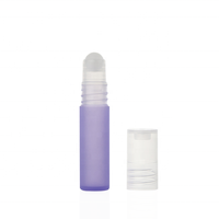 Échantillon de déodorant Roller Ball en plastique multicolore 5ml Roll On Bottle