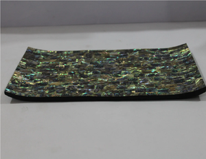 Bandeja de nácar creativa rectangular, bandeja decorativa de nácar para servir a un precio asequible - Product Image 5