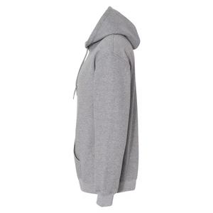 Men's Custom Pullover Hoodie Warm Material Washed Technics Front Logo Hooded collar Everyday Wear - Product Image 3