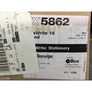 Lote de 250 Rollos de Papel TW TEXWRITE 18 BOND 5862 de 8.5"X11" - Equipo y Piezas de Semiconductores de Confianza de Tradicción Global - Product Image 3