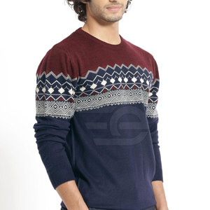 Pulls pour hommes, décontractés, à manches longues, tricotés, chauds, légers, col rond, mode, vêtements confortables pour hommes - Product Image 4