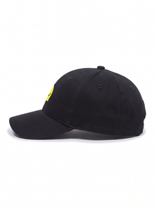 Gorra de Béisbol Negra Personalizada con Logotipo OEM ODM al por Mayor, Bordada con Lindo Parche de Limón, Visera Curva, Estilo Dad Hat, Fabricante para Marcas de Moda - Product Image 4