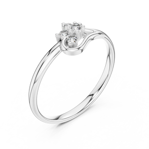 <b>Solitaire</b> Engagement <b>Ring</b> 925 Sterling <b>Silver</b> Platinum pure gold jewelry lab grown diamond engagement <b>ring</b> - Product Image 3