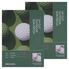 Mediheal UV Cut Outdoor Wide Protection Sun Patch 2P 4-Pack 2pz in Silicone - Prezzo Scontato - Product Image 1