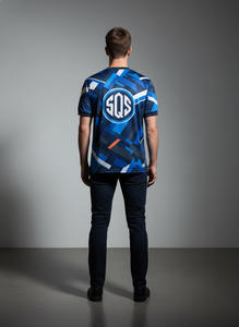 Camiseta de Fútbol con Diseño Personalizado OEM, Tela de Malla, Impresión por Sublimación, Ropa Deportiva para Hombre, para Entrenamiento y Partidos - Product Image 2