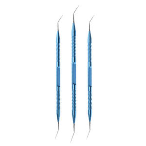 Curette à os Lucas Premium 2,7 mm, haute qualité, manuelle, certifiée CE, instruments dentaires à double extrémité, Narham Enterprises - Product Image 1