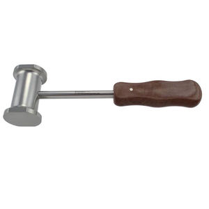Best Quality Dental <b>Mallet</b> Large 1" Diameter Manual Stainless Steel Head <b>Wooden</b> Handle Durable High Quality By Grip Surgical - Product Image 6