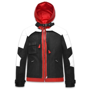 Chaquetas de Cuero para Mujer al por Mayor, Chaquetas Transpirables de Primera Calidad con Cierre Frontal para Damas, de Color Sólido, para Uso Casual - Product Image 1