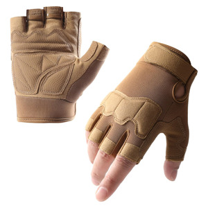 Guantes Tácticos Personalizados sin Dedos para Tiro, Caza y Fitness, Fabricante - Product Image 1