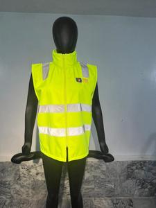 Gilet de sécurité haute visibilité ANSI Classe 3 avec LED clignotantes, réfléchissant, imperméable, coupe-vent, fermeture éclair, logo personnalisé pour la sécurité routière et le travail - Product Image 3