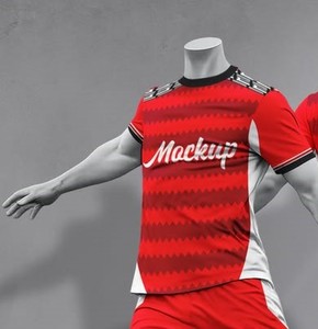 ชุดยูนิฟอร์มอเมริกันฟุตบอลแขนสั้นพิมพ์ลายระบายอากาศได้ดี คุณภาพสูง ผลิตตามสั่งสำหรับผู้ชาย พร้อมผ้าแบบกำหนดเอง - Product Image 2