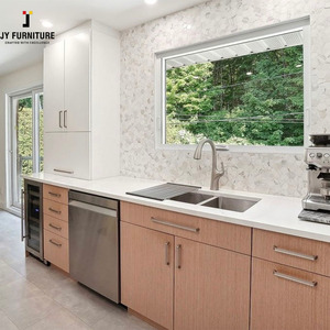 JY Vietnam 2025 Gabinetes de Cocina de Diseño Moderno y Lujoso Estilo Europeo, Calidad Premium, Juegos Completos RTA, Material de Madera - Product Image 6