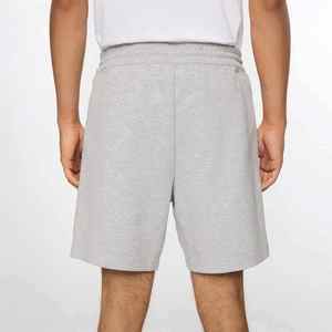 Pantalones cortos de playa estampados, casuales, de lona y poliéster, con cierre de cordón, tejido de punto, cintura media, con bolsillos, para hombre. - Product Image 5