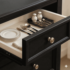 Poignée Ronde Moderne en Alliage de Zinc Écologique pour Meubles de Cuisine, Salle de Bain, Tables de Chevet et Tiroirs - Product Image 6