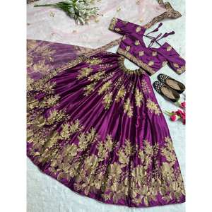 Belle fête porter des robes de bal Lehenga Choli avec Dupatta - Product Image 2