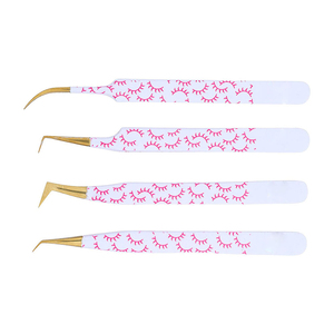 แหนบต่อขนตาปลายไฟเบอร์ความแม่นยำสูง สำหรับต่อขนตาแบบ Private Label ขายส่ง - Product Image 2