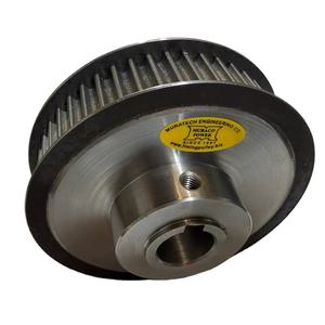 ชุดขับเคลื่อนแรงบิดสูง 55T 8MGT พร้อมพูลเลย์ 8M HTD GT2 พูลเลย์ 8MHTD ปรับแต่งความกว้างสายพาน รูเพลาแบบกำหนดเอง ปรับแต่งจำนวนฟัน รูเพลาแบบกำหนดเอง ดุมแบบมีร่องล็อค - Product Image 4