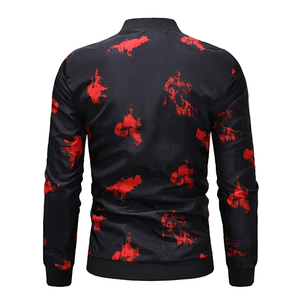เสื้อแจ็คเก็ตวาร์ซิตี้ผ้าแคนวาสเคลือบสีพื้น ปักโลโก้ตามสั่ง สำหรับใส่ในฤดูใบไม้ผลิ เสื้อแจ็คเก็ตเบสบอลสไตล์วิทยาลัย สำหรับทุกเพศ - Product Image 6