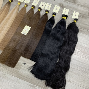 Nouvel arrivage Extensions de cheveux vietnamiens vierges à double tirage Cheveux à pointe nano de kératine russe provenant d'un approvisionnement direct de l'usine - Product Image 3