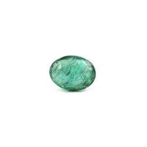 Lab-Created 3.45 Ct Zambian Emerald Loose Gemstone for Fine Jewelry - Product Image 2