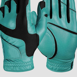 Wear Resistant Unisex Golf Gloves Genuine Leather Breathable Sweat Absorbing Quick Dry Non Slip With Customizable Printing - Product Image 6