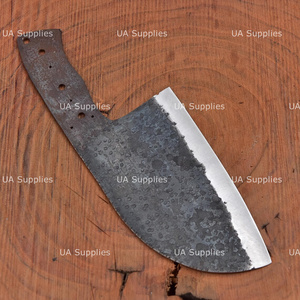 Cuchillo de Cocina Personalizado DIY con Hoja de Acero de Alto Carbono 1095 Forjado de Espiga Completa, en Blanco, Venta al por Mayor OEM ODM - Product Image 4