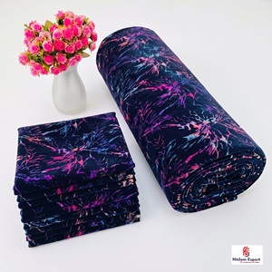 Tissu en velours imprimé sur mesure avec feuille métallisée pour ameublement de luxe, vêtements, décoration intérieure, textile – Fabricant et fournisseur OEM/ODM sur mesure - Product Image 1