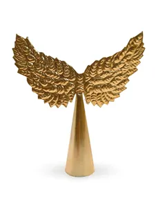 Campana Decorativa de Metal Dorado con Cruz, Adorno Religioso Hecho a Mano, Artefacto Sagrado Cristiano Vintage, Decoración para Altar del Hogar - Product Image 3