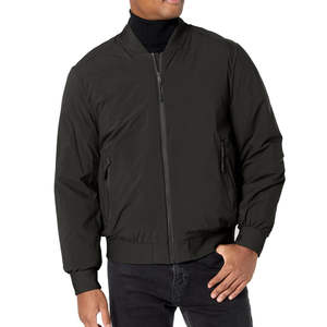 Chaqueta bomber personalizada 100% poliéster, ligera, de la mejor calidad, a la moda para hombre, impermeable, con parches OEM. - Product Image 1
