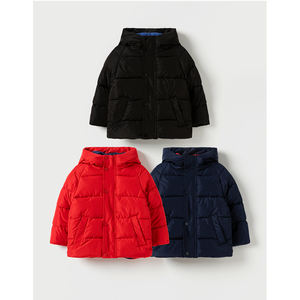 Chaqueta Acolchada de Piel para Niños OZKIZ, Moda Coreana de Invierno para 2-6 Años, Novedad y Uso Especial, Venta al Por Mayor - Product Image 1