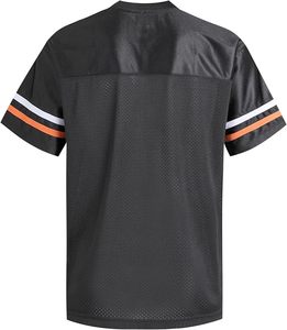 เสื้อฟุตบอลแบบซับลิเมชั่นสั่งทำ OEM พร้อมชื่อและหมายเลขผู้เล่น สำหรับสโมสร ระบายอากาศได้ดี ผลิตจากผ้าโพลีเอสเตอร์ตาข่าย 100% ชุดฟุตบอลคอวี สำหรับฤดูร้อน - Product Image 2