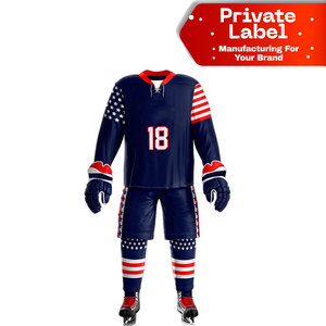 Uniformes de Hockey sobre Hielo al Por Mayor con Descuento, Ropa Profesional para Equipos, Fabricante Verificado, Producción en Masa - Product Image 1