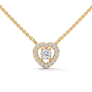 Collar con Colgante de Diamante Clásico Corte Esmeralda, Oro con Diamantes Creados en Laboratorio, Joyería Fina para Mujer, Ideal para Aniversarios y Fiestas - Product Image 1