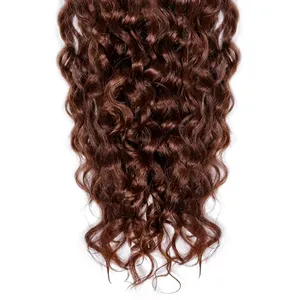 100% Remy Weft <b>Curly</b> Hair Natural Wave Texture Human Weft Hair - Product Image 3