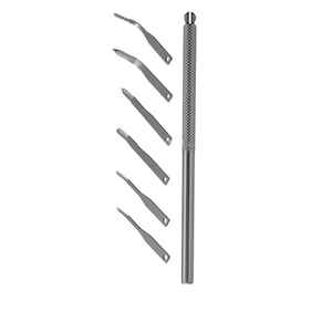 มีดผ่าตัดสแตนเลสสตีลแบบแมนนวล7B พรีเมี่ยมสไตล์เยอรมันที่จับแบบด้ามมีดผ่าตัดปรับแต่งได้ตามต้องการ - Product Image 2