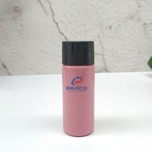 ขวด PET ทรงกระบอก ขนาด 15 มล. สีชมพู สำหรับบรรจุภัณฑ์เครื่องสำอาง น้ำมันหอมระเหย เซรั่ม  พร้อมฝาเกลียว ผลิตจากโรงงานในเวียดนาม - Product Image 2