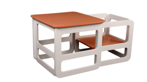 Durable Modern Square Box-Shaped <b>Outdoor</b> Wood <b>Table</b> and Chair Set <b>Foldable</b> Safety Eco-Friendly Baby & Kids' Living Room - Product Image 5