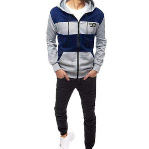 Conjunto Deportivo Informal de Invierno para Hombre, con Capucha y Cordón Ajustable, Ecológico, 100% Algodón, Cómodo para Entrenamiento, Gimnasio y Running - Product Image 5