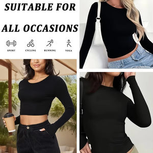 Camiseta sin mangas para mujer, 100% algodón, informal, lisa, transpirable, de secado rápido, ecológica, larga. - Product Image 3