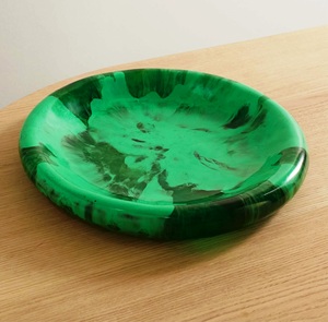 Dernier modèle de vaisselle de luxe en résine polie, écologique, d'origine indienne, compatible lave-vaisselle, design moderne pour fêtes - Product Image 2