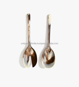 Nuevo diseño personalizado, cuchara de resina hecha a mano, utensilios altamente pulidos con logotipo personalizado, restaurantes de hoteles en casa directamente desde la India - Product Image 3