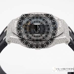 นาฬิกา Audemars Piguet รุ่นขายดีที่สุด แฟชั่นการ์ตูนทันสมัย ประดับเพชร สปอร์ต วินเทจ ตัวเรือนโลหะผสม ขนาดใหญ่ ระบบควอตซ์ ดีไซน์ทันสมัย - Product Image 3