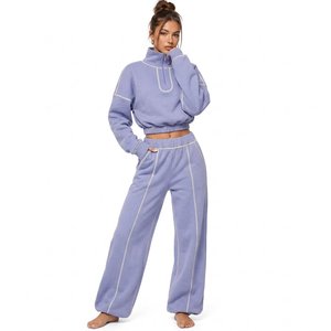 Conjuntos deportivos personalizados de algodón y felpa, conjunto deportivo personalizado de estilo urbano para marcas estadounidenses con logotipo personalizado - Product Image 2