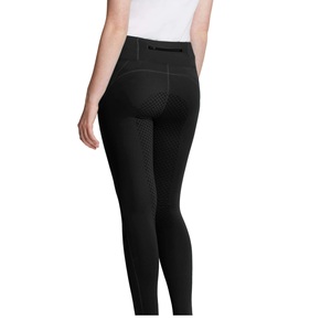 High Quality 4-way Stretch Horse Riding Breeches Leggings Tights Equestrian Wear Pants on Technical Fabric with Soft Feel - Product Image 2