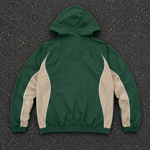 Survêtement coupe-vent en nylon imperméable personnalisé OEM pour hommes |   Ensemble jogging réfléchissant deux pièces |   Fabricant - MOQ faible - Product Image 4