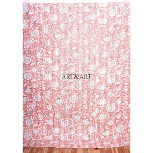 Nouvelle couette florale Kantha, couverture Kantha indienne, couvre-lit Queen, couvre-lit Kantha fait main pour la maison, couette bohème - Product Image 1