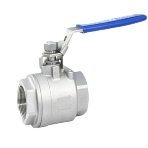 บอลวาล์วแบบแมนนวล1/2 NPT เกลียวปลาย WCB สำหรับกระบวนการที่อุณหภูมิสูงไอน้ำร้อนควบคุมการไหลของน้ำมัน - Product Image 1